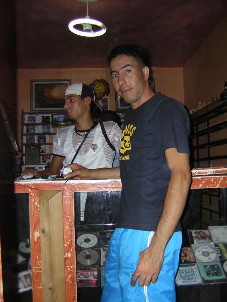 avec un ami de itali